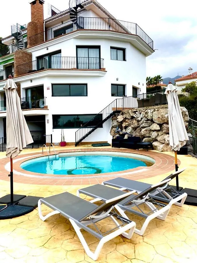 Tranquil 3 Bed Villa With Private Pool + Sea View! Benalmadena