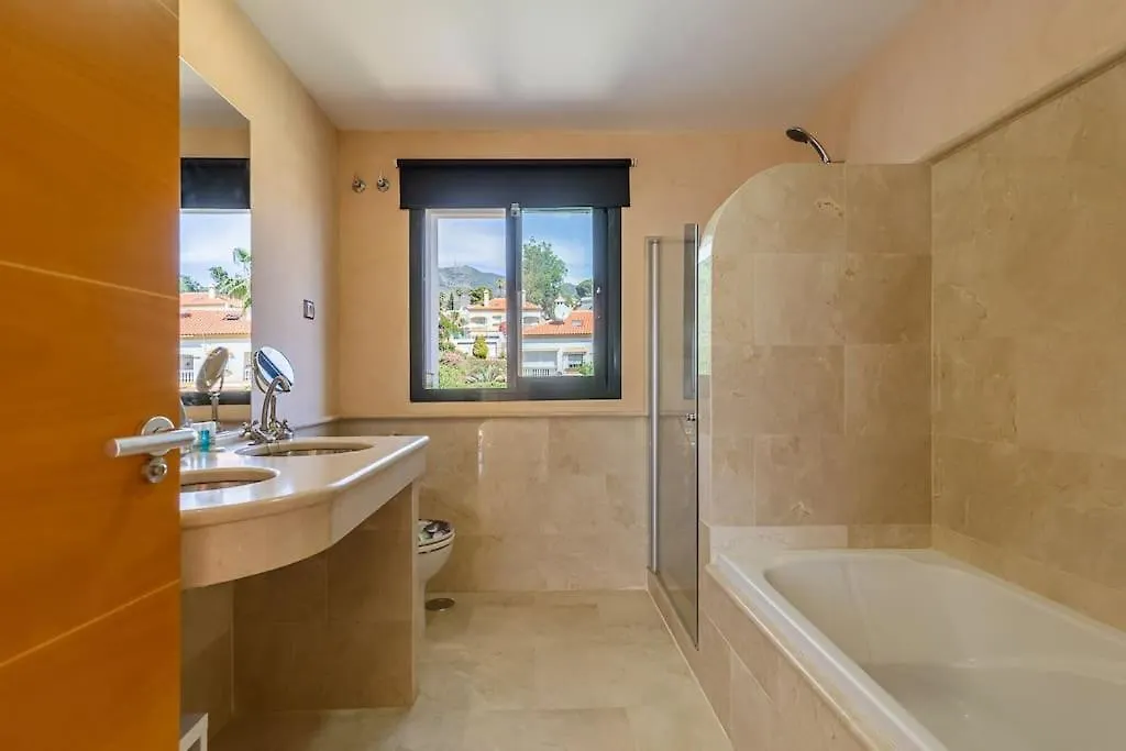 Tranquil 3 Bed Villa With Private Pool + Sea View! Benalmadena Spain