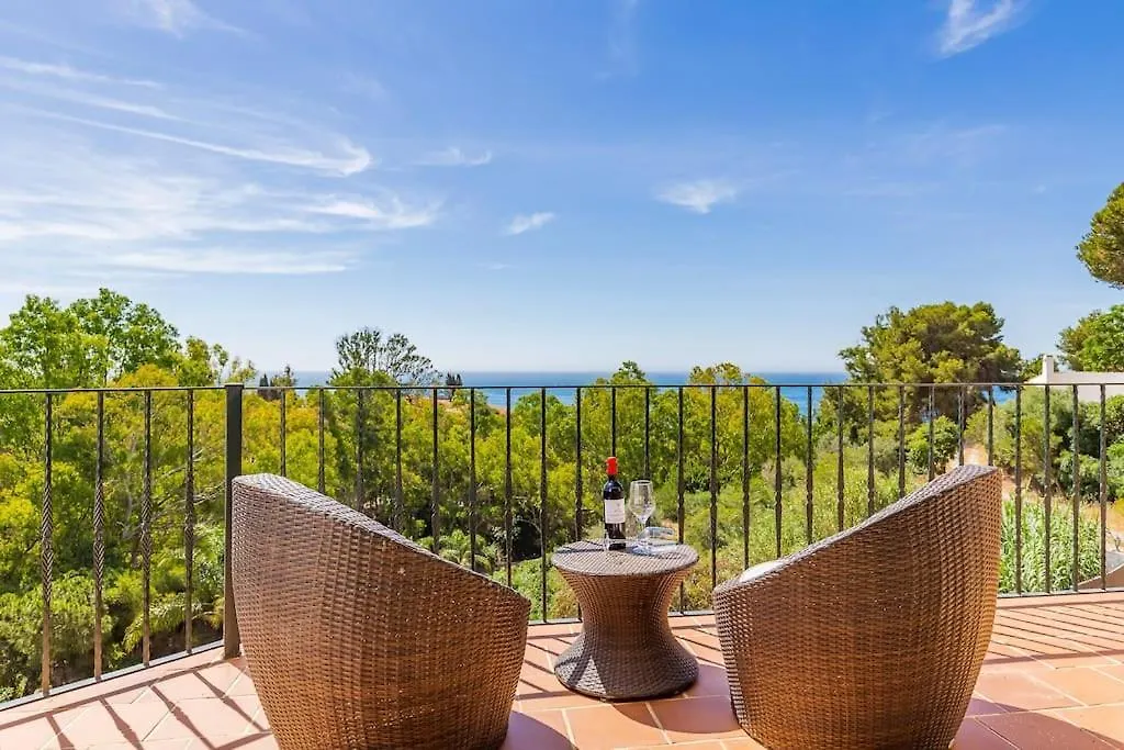 Tranquil 3 Bed Villa With Private Pool + Sea View! Benalmadena 0*,