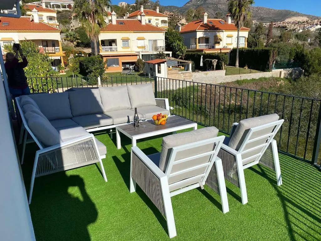 Tranquil 3 Bed Villa With Private Pool + Sea View! Benalmadena